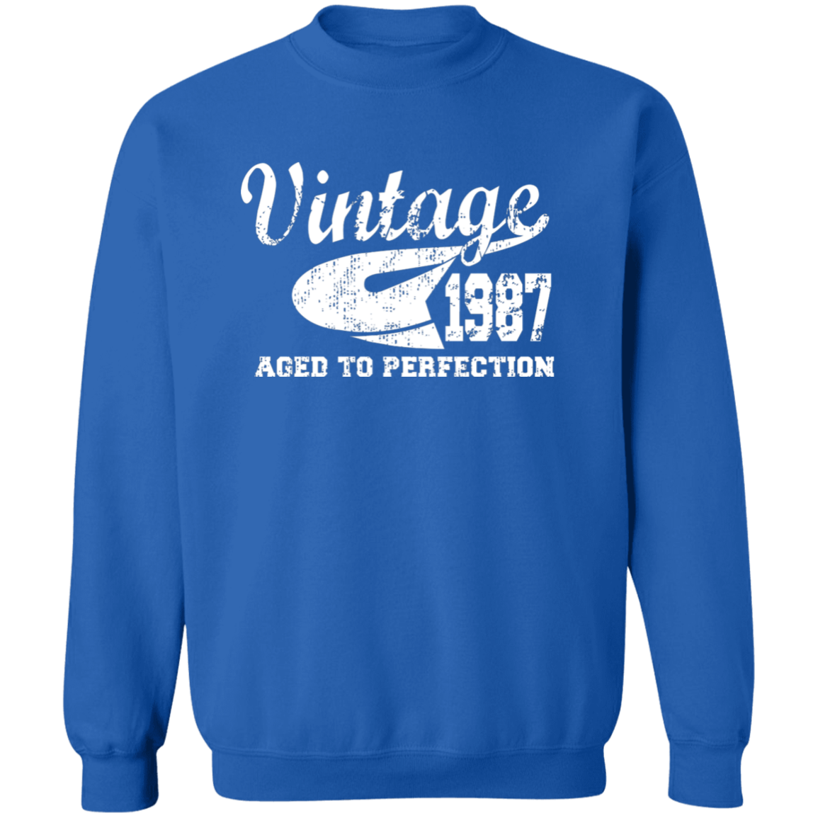 Vintage 1987 Aged To Perfection - Sweatshirt