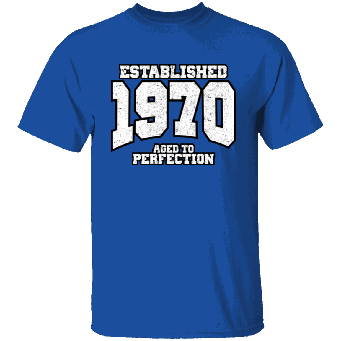 Established 1970 Aged To Perfection - T Shirt