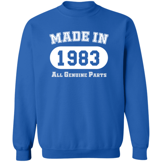 Made In 1983 All Genuine Parts - Sweatshirt