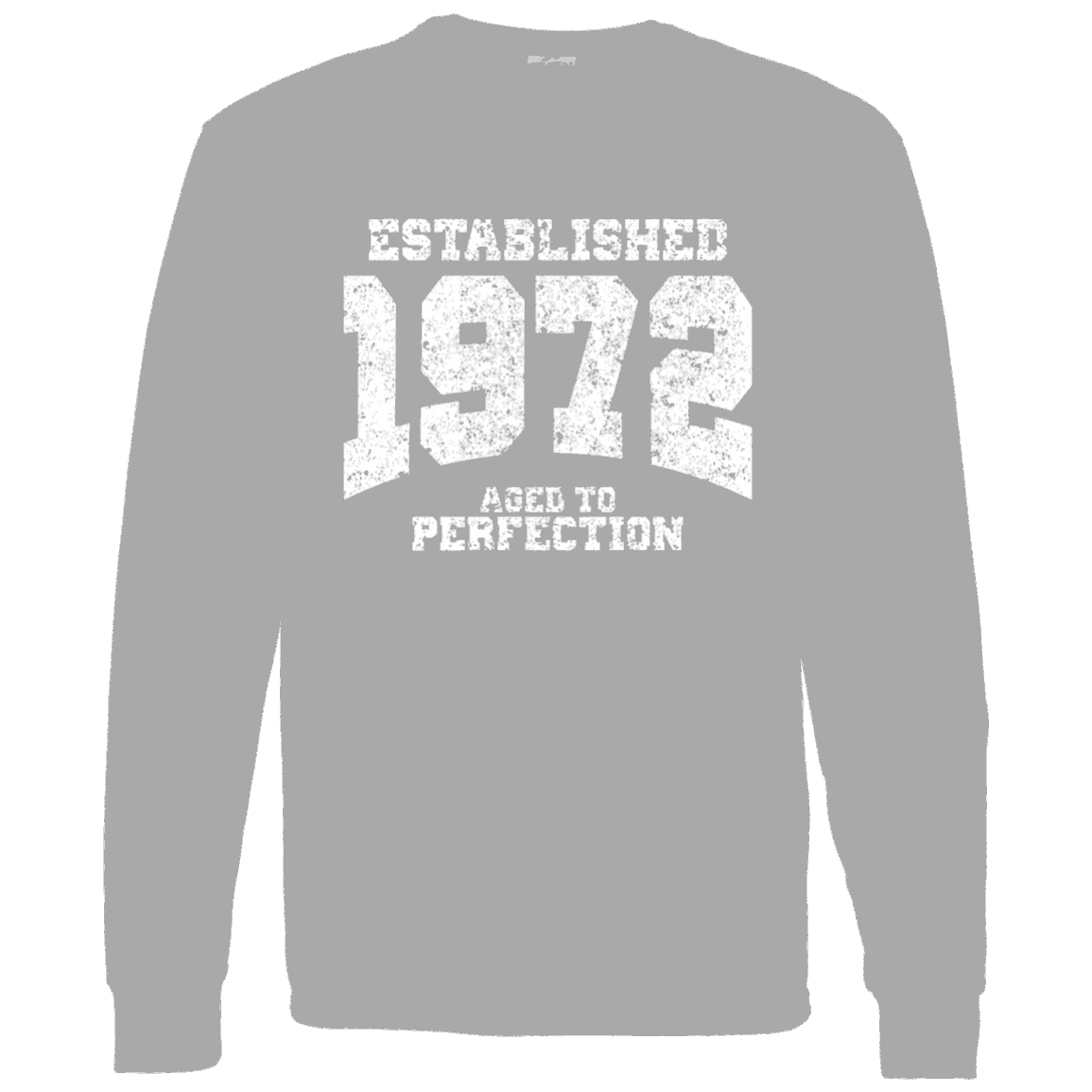 Established 1972 Aged To Perfection - Long Sleeve Tee