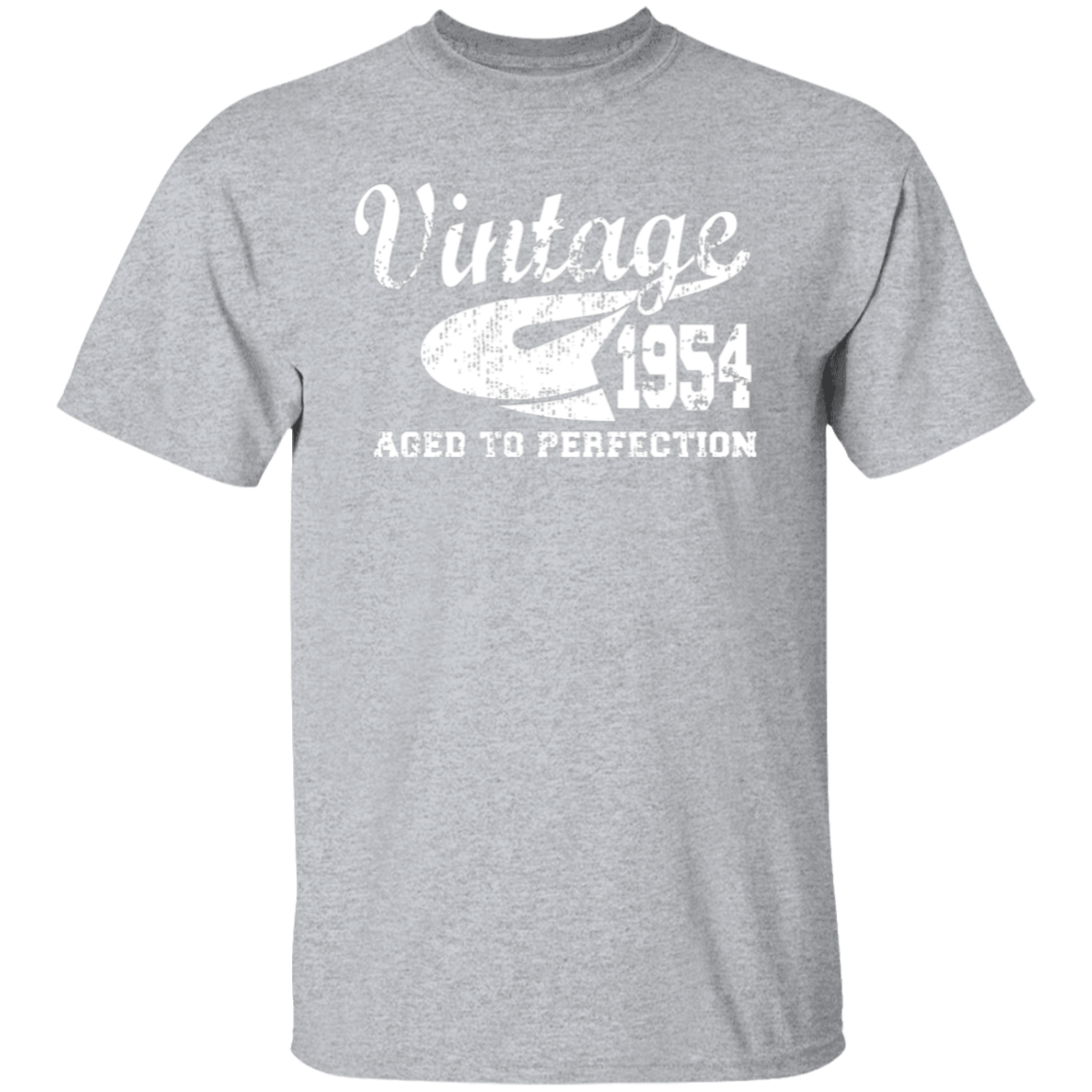 Vintage 1954 Aged To Perfection - T Shirt