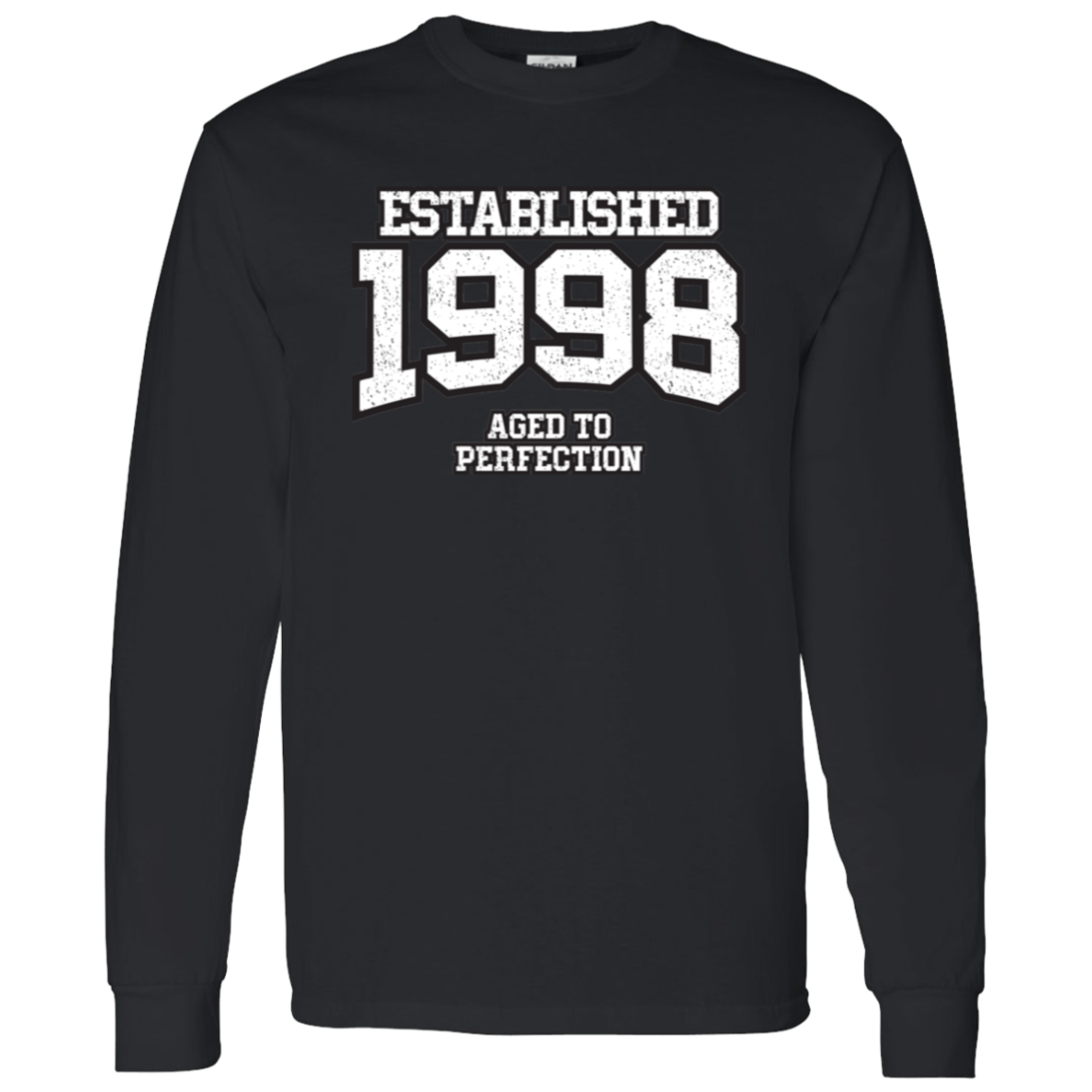 Established 1998 Aged To Perfection - Long Sleeve Tee