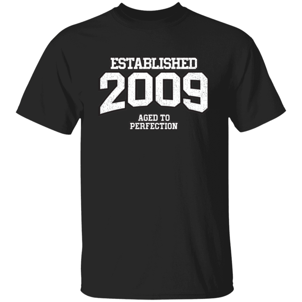 Established 2009 Aged To Perfection - T Shirt