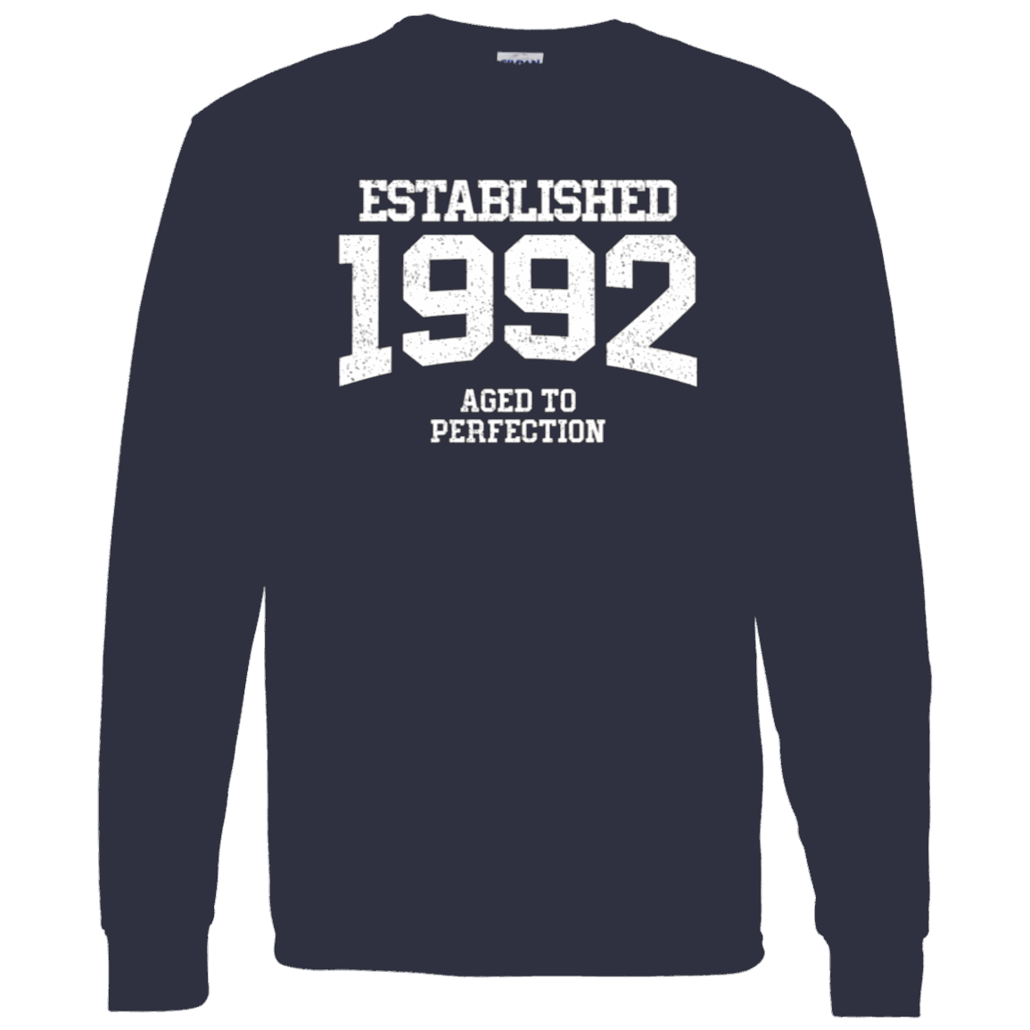 Established 1992 Aged To Perfection - Long Sleeve Tee