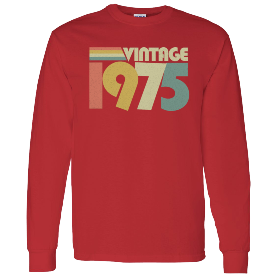 Retro Vintage 1975 - Long Sleeve Tee