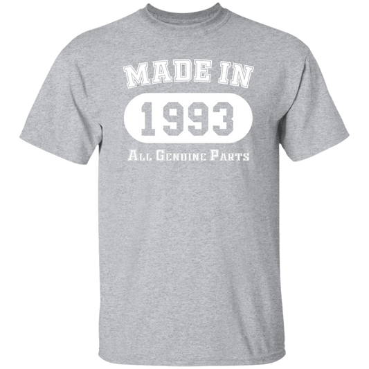 Made In 1993 All Genuine Parts - T Shirt