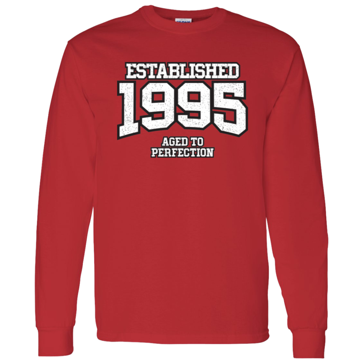 Established 1995 Aged To Perfection - Long Sleeve Tee