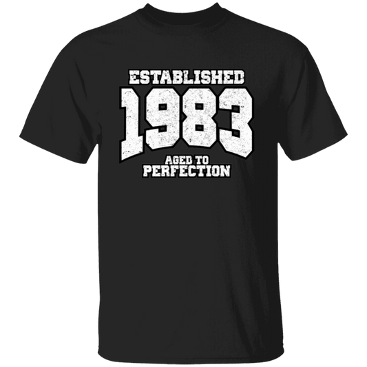 Established 1983 Aged To Perfection - T Shirt