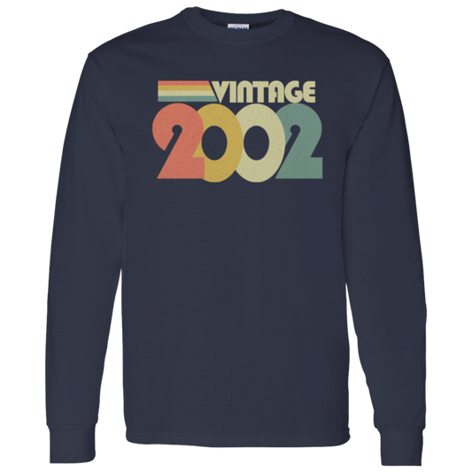 Retro Vintage 2002 - Long Sleeve Tee