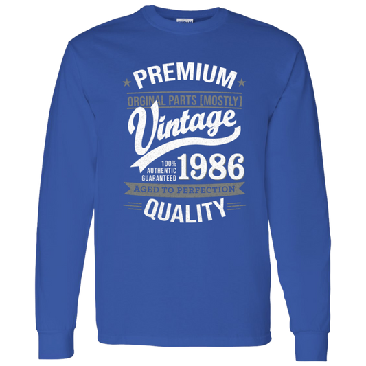 Premium Quality 1986 - Long Sleeve Tee