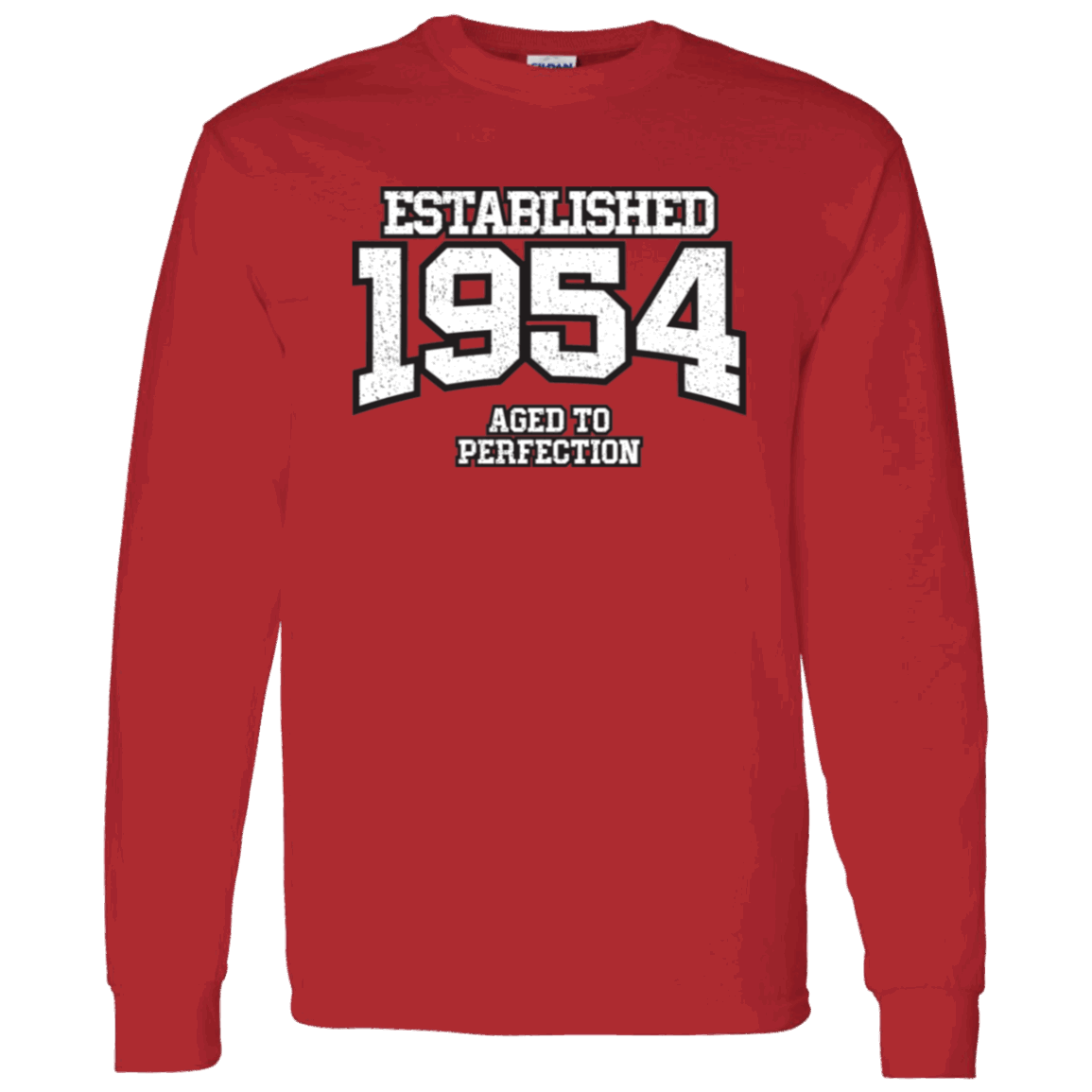 Established 1954 Aged To Perfection - Long Sleeve Tee