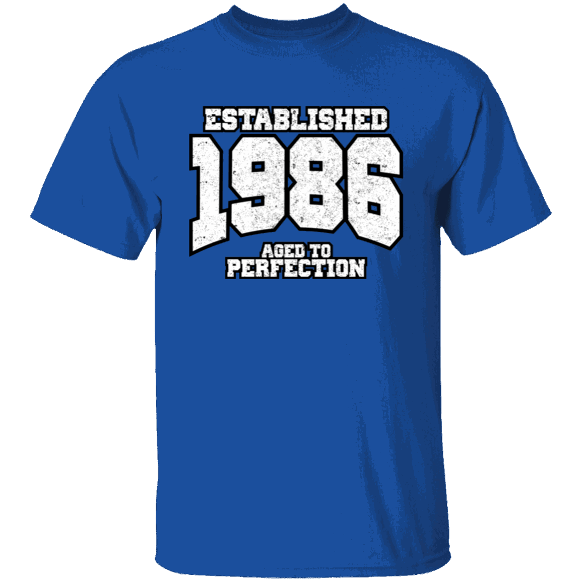 Established 1986 Aged To Perfection - T Shirt