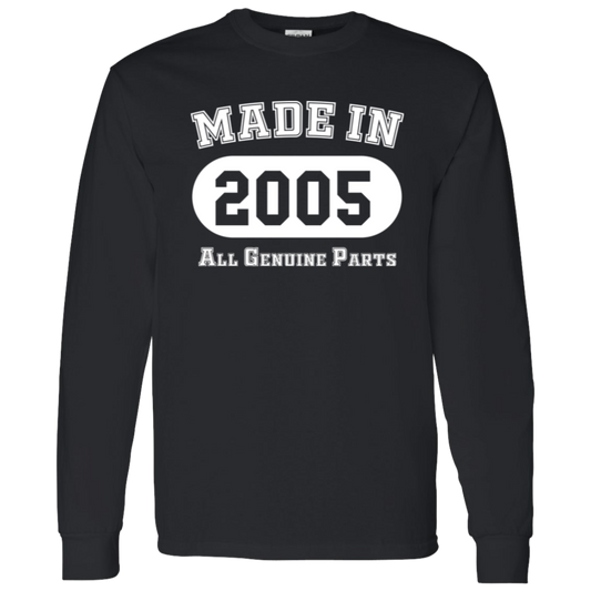 Made In 2005 All Genuine Parts - Long Sleeve Tee