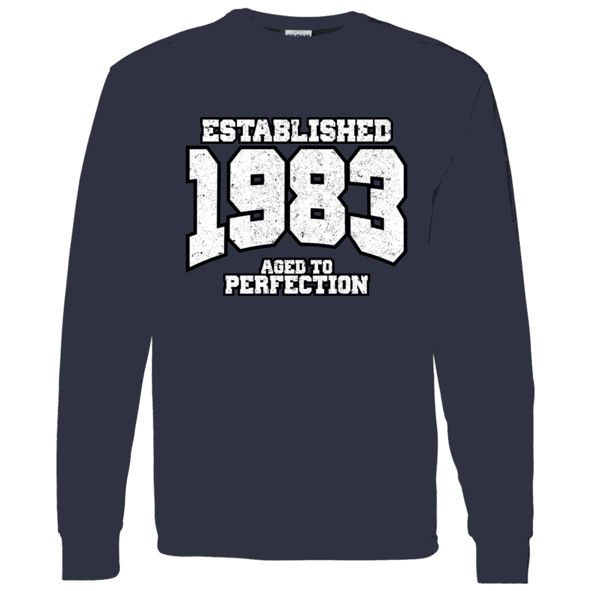 Established 1983 Aged To Perfection - Long Sleeve Tee