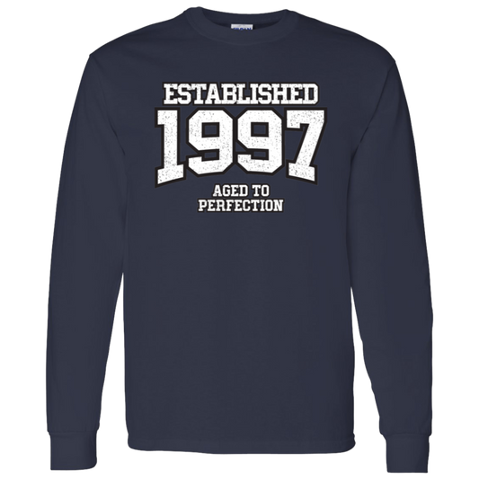 Established 1997 Aged To Perfection - Long Sleeve Tee