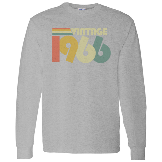 Retro Vintage 1966 - Long Sleeve Tee