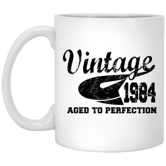 Vintage 1984 Aged To Perfection - Mugs