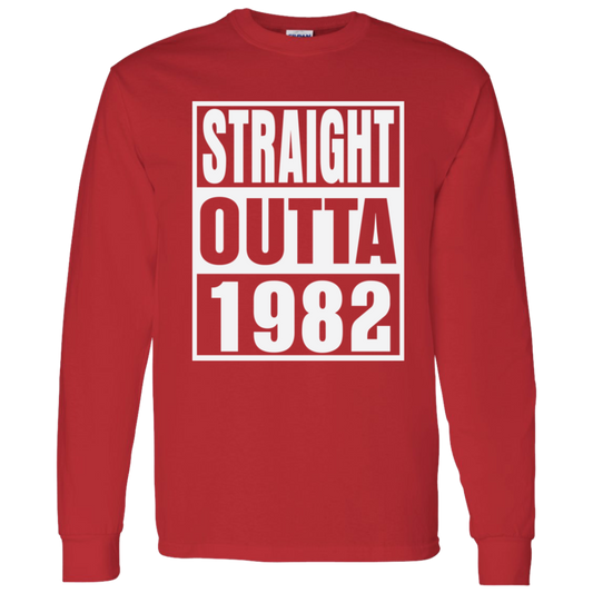 Straight Outta 1982 - Long Sleeve Tee