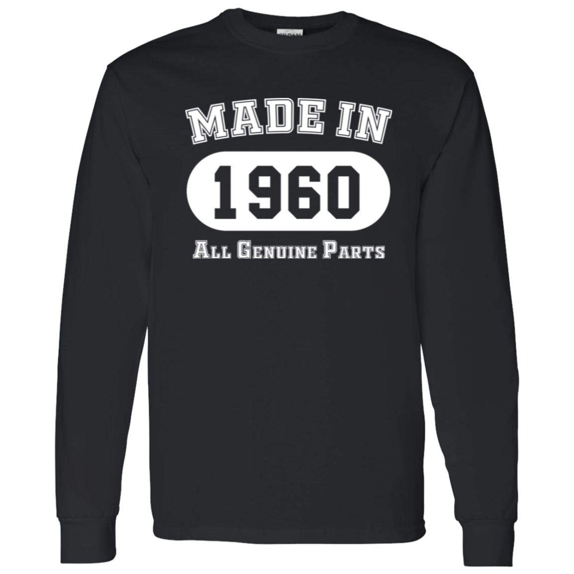 Made In 1960 All Genuine Parts - Long Sleeve Tee