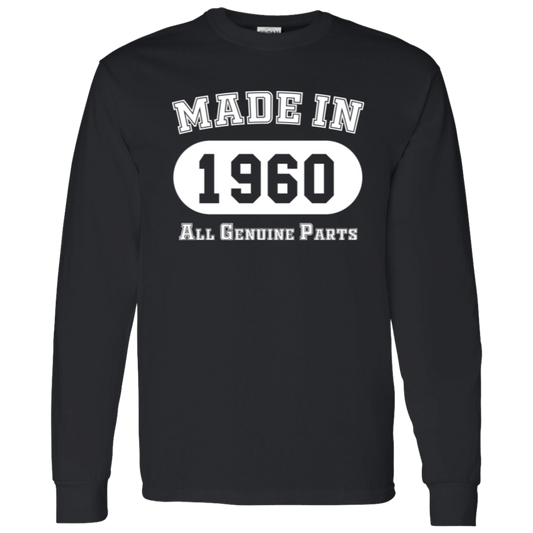 Made In 1960 All Genuine Parts - Long Sleeve Tee