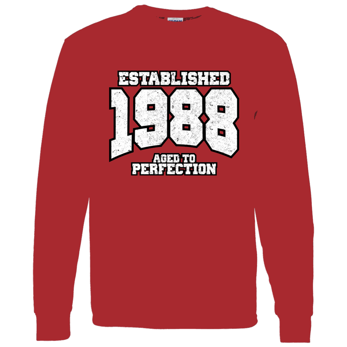 Established 1988 Aged To Perfection - Long Sleeve Tee