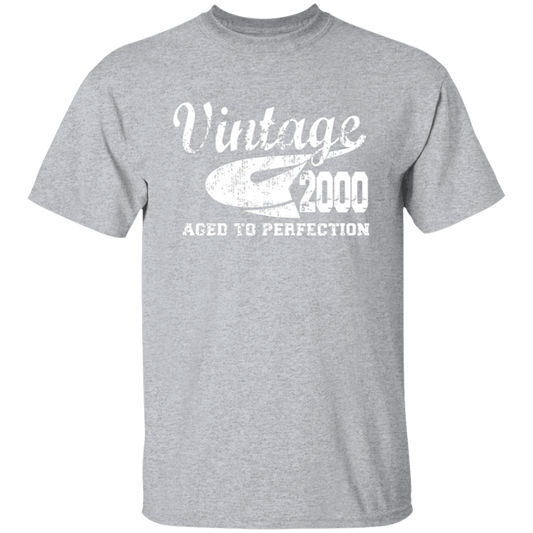 Vintage 2000 Aged To Perfection - T Shirt