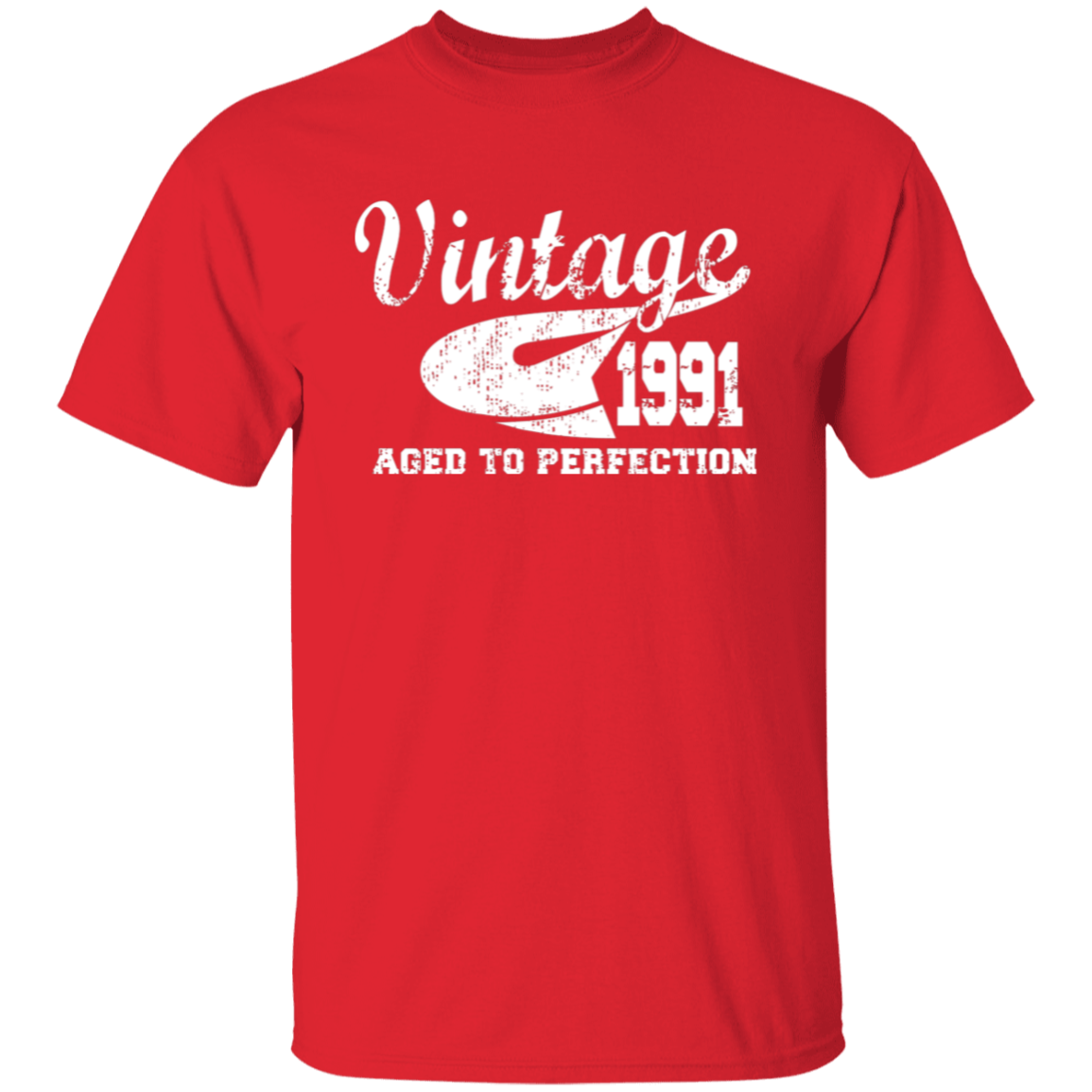 Vintage 1991 Aged To Perfection - T Shirt