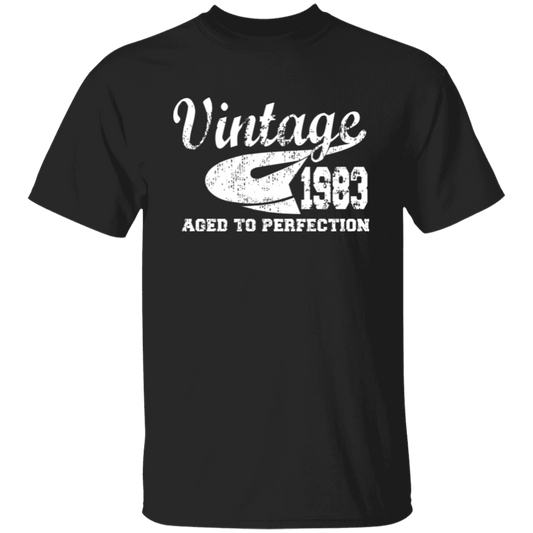 Vintage 1983 Aged To Perfection - T Shirt