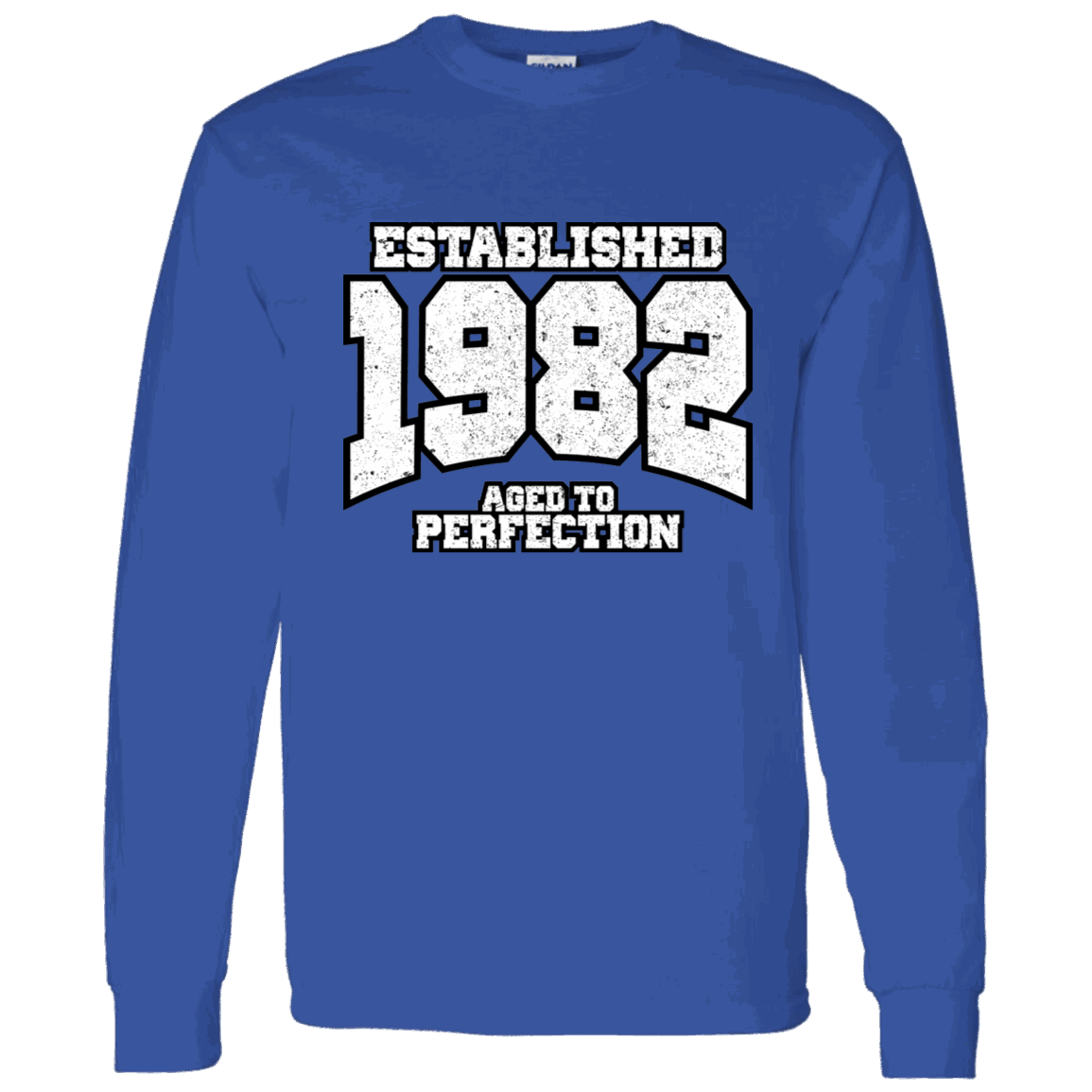 Established 1982 Aged To Perfection - Long Sleeve Tee