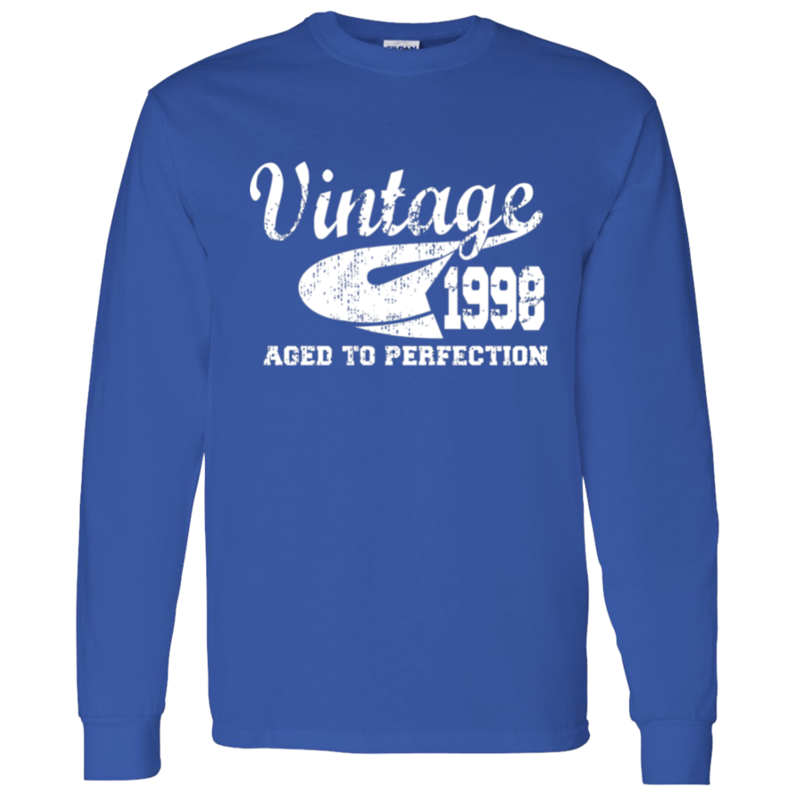 Vintage 1998 Aged To Perfection - Long Sleeve Tee