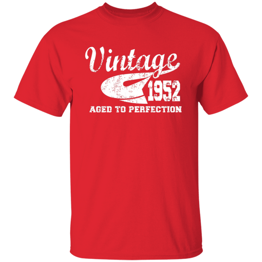 Vintage 1952 Aged To Perfection - T Shirt