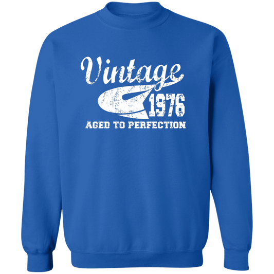 Vintage 1976 Aged To Perfection - Sweatshirt