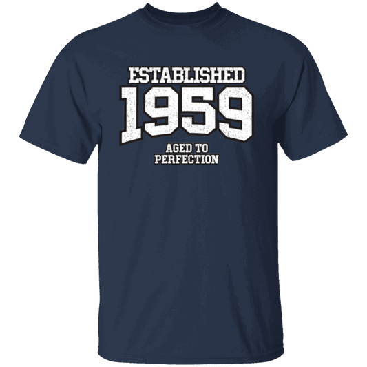 Established 1959 Aged To Perfection - T Shirt