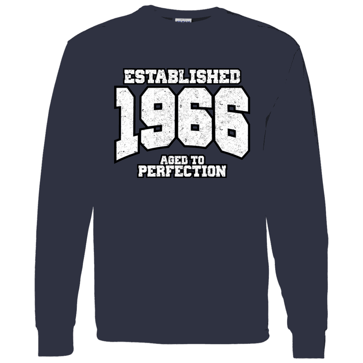 Established 1966 Aged To Perfection - Long Sleeve Tee