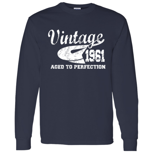 Vintage 1961 Aged To Perfection - Long Sleeve Tee