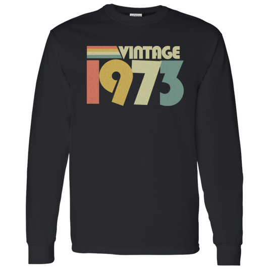 Retro Vintage 1973 - Long Sleeve Tee