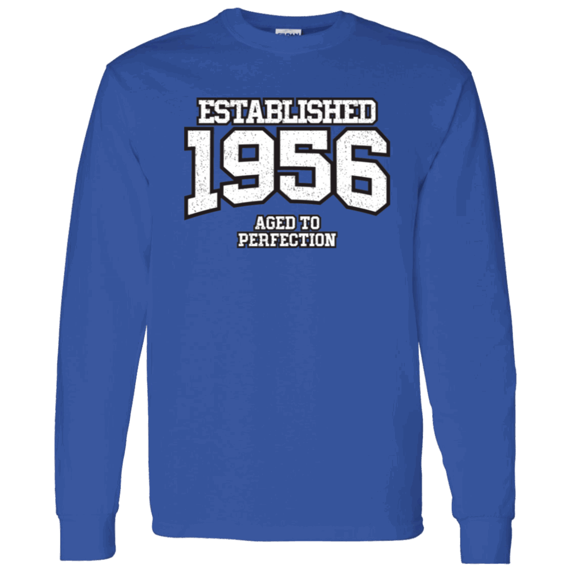 Established 1956 Aged To Perfection - Long Sleeve Tee