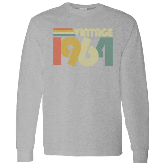 Retro Vintage 1964 - Long Sleeve Tee