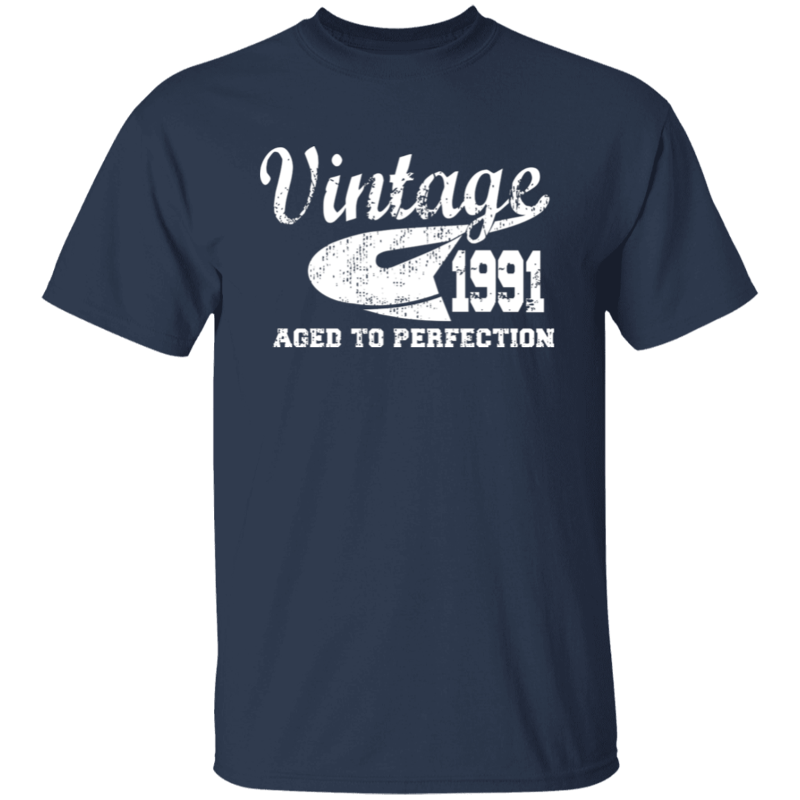 Vintage 1991 Aged To Perfection - T Shirt