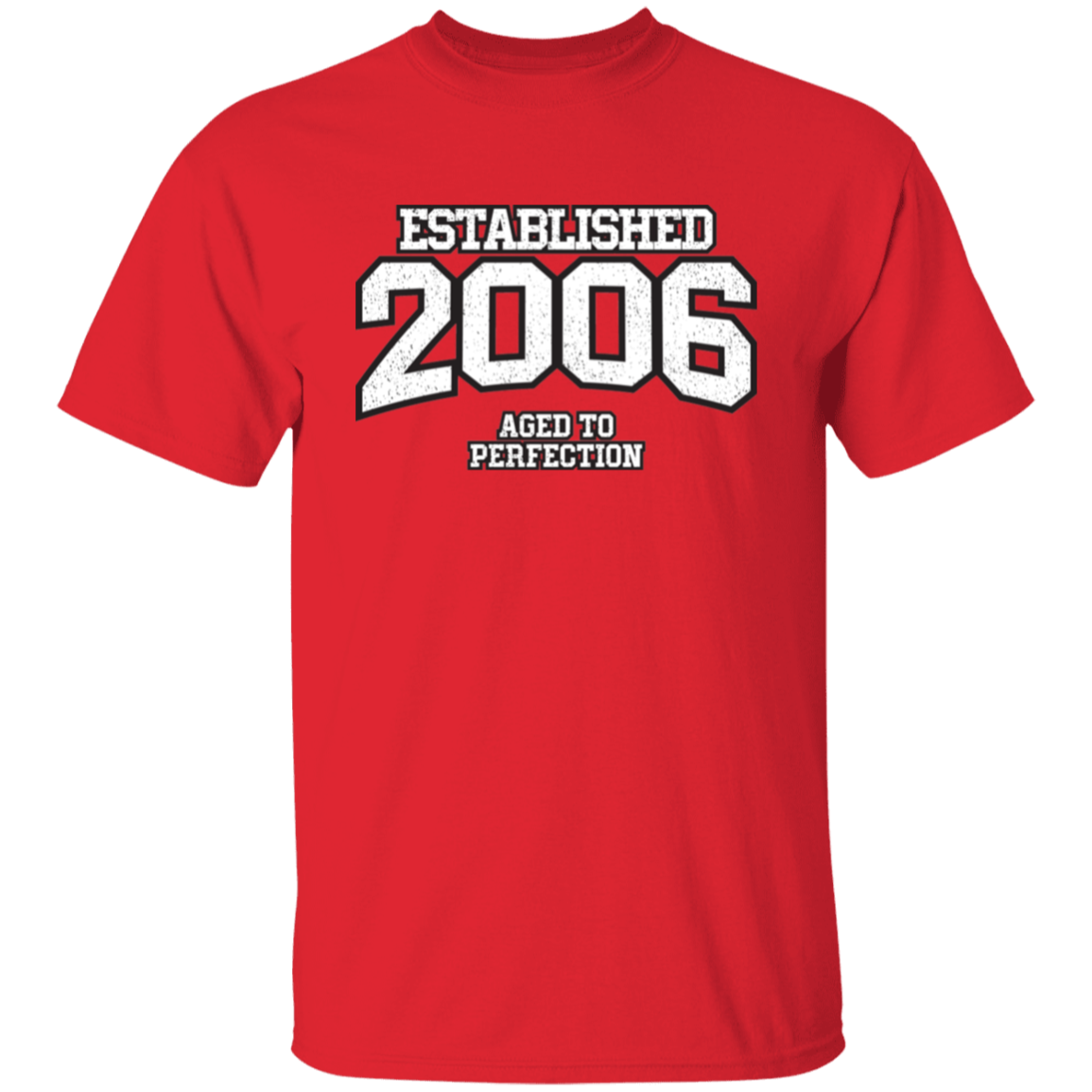 Established 2006 Aged To Perfection - T Shirt