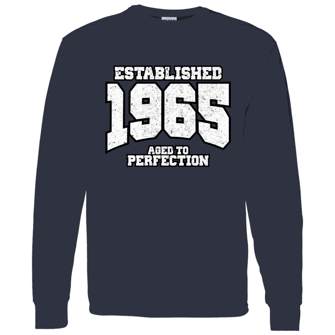 Established 1965 Aged To Perfection - Long Sleeve Tee