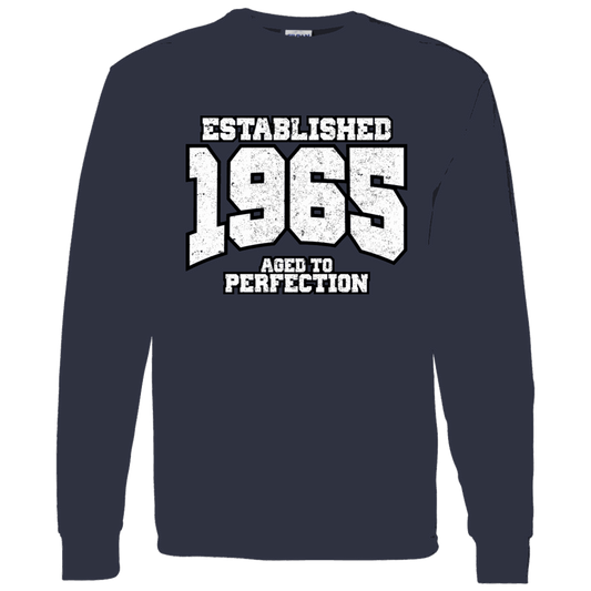 Established 1965 Aged To Perfection - Long Sleeve Tee