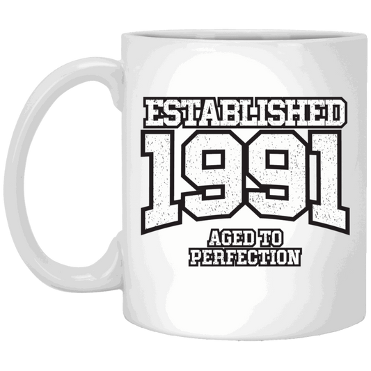 Established 1991 Aged To Perfection - Mugs