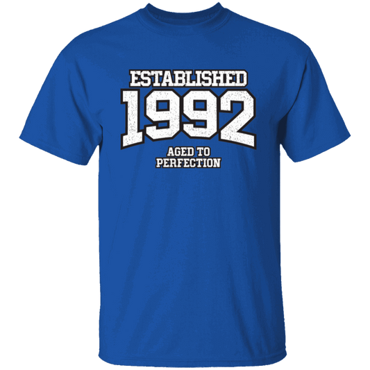 Established 1992 Aged To Perfection - T Shirt