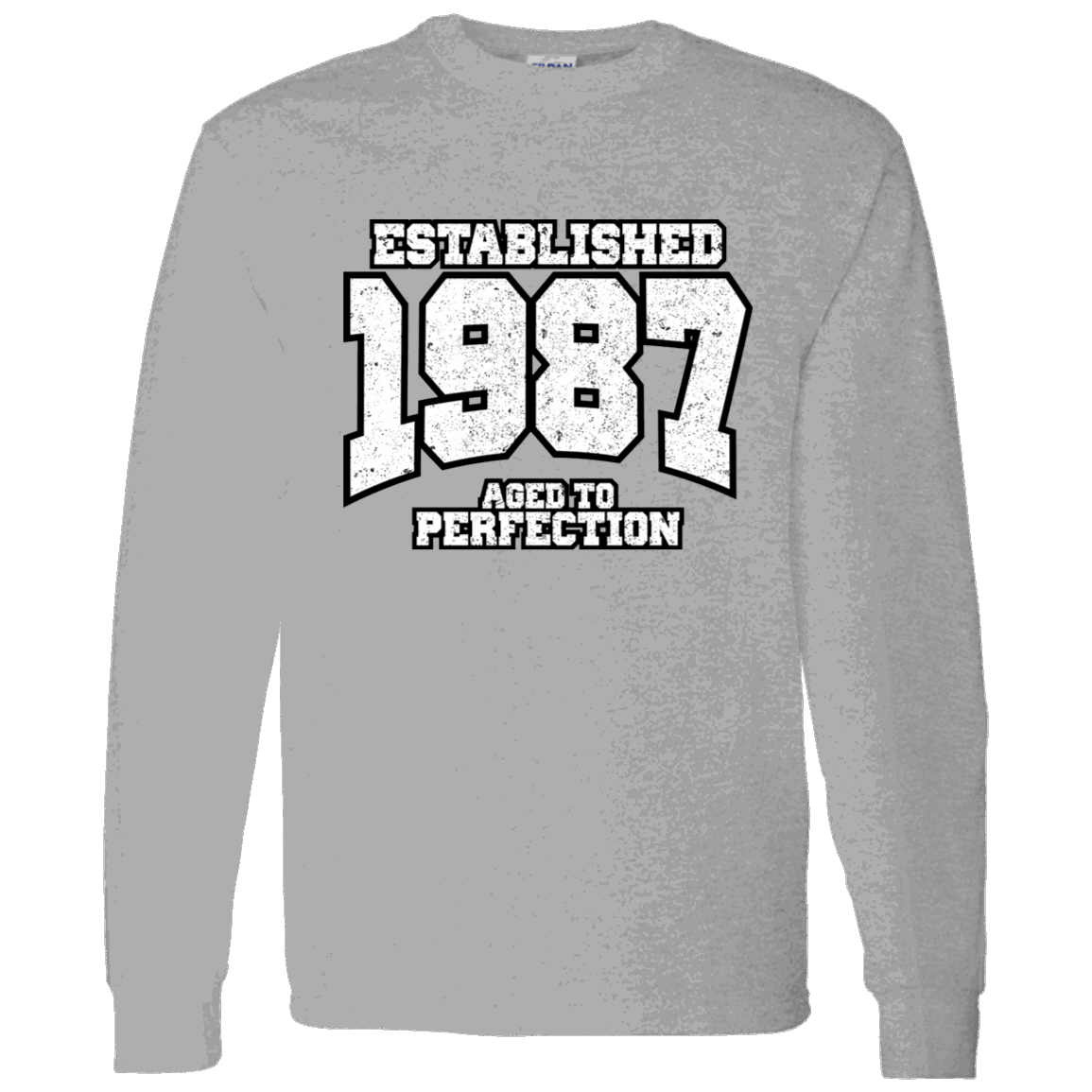 Established 1987 Aged To Perfection - Long Sleeve Tee