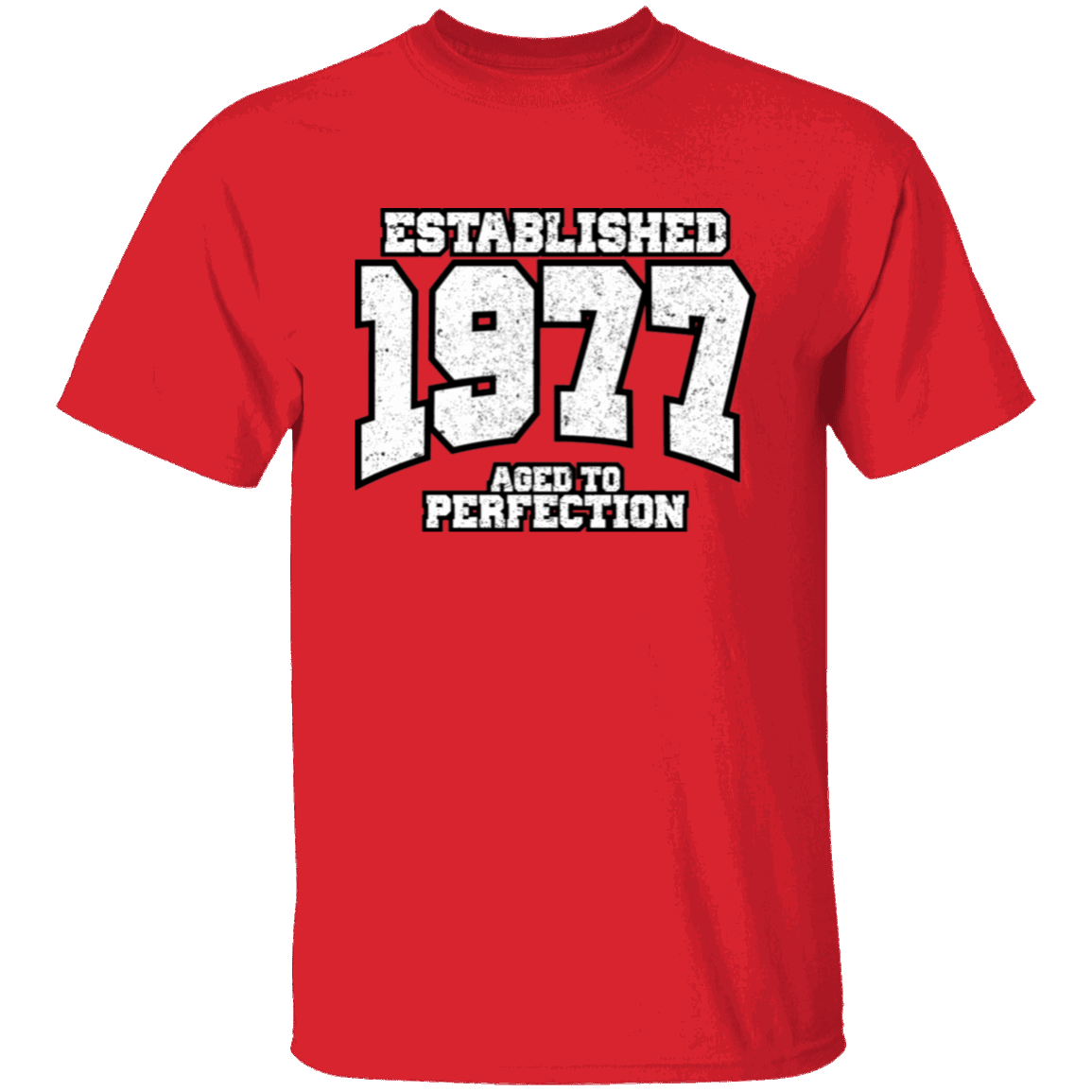 Established 1977 Aged To Perfection - T Shirt