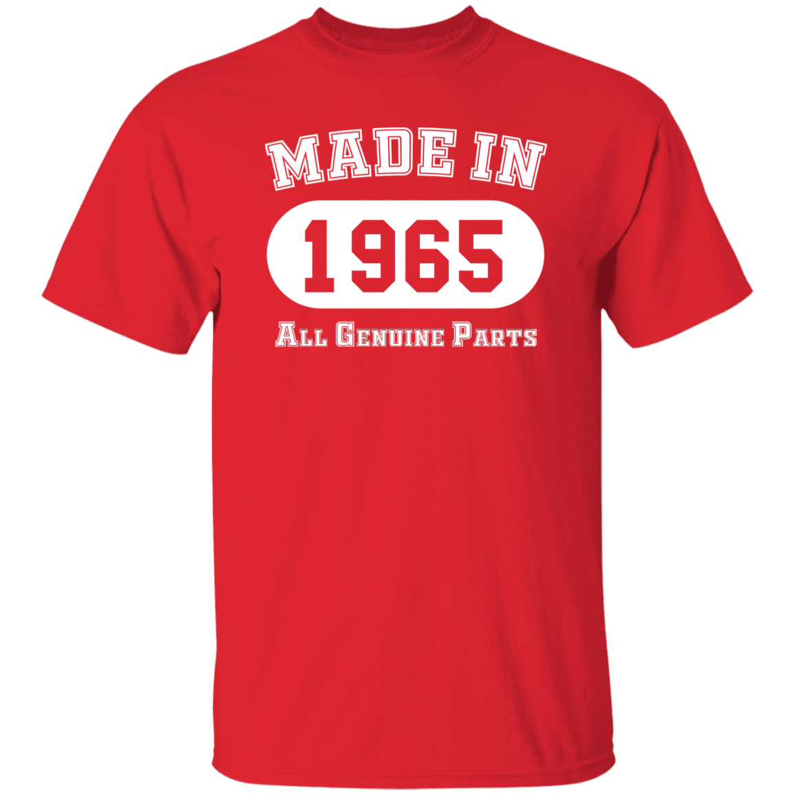 Made In 1965 All Genuine Parts - T Shirt