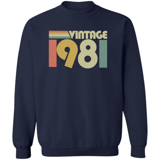 Retro Vintage 1981 - Sweatshirt