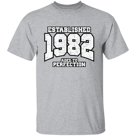 Established 1982 Aged To Perfection - T Shirt