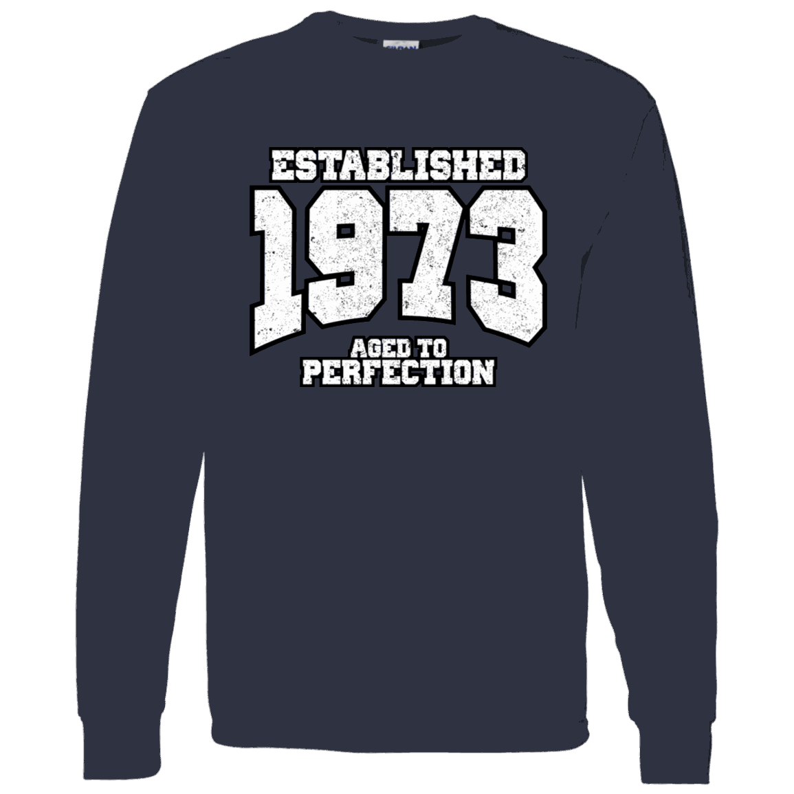 Established 1973 Aged To Perfection - Long Sleeve Tee